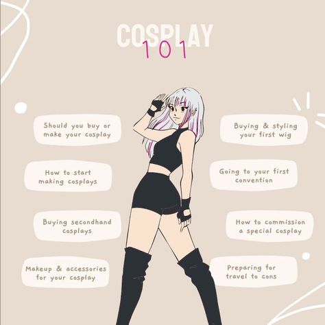 Cosplay has a long history, but many of us are discovering it for the first time. If you're new to the cosplay community, you might have a lot of questions. We've collected a handful of guides to answer those questions! See the full article on our blog: https://coscove.com/blog/cosplay-101-resources-and-tutorials #cosplaytutorial #cosplaymakeup #copslayresources #beginnercosplay #cosplay #cosplayphotograph Cute Easy Cosplay Ideas, Popular Cosplay Ideas, Cosplay Must Haves, Easy Anime Characters To Cosplay, Where To Buy Cosplay, Beginner Cosplay Ideas, How To Cosplay, Afro Pletenice, Cosplay Beginner