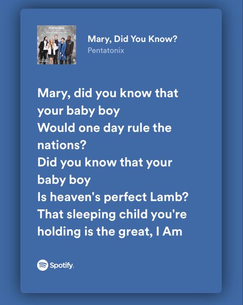 Mary Did You Know Lyrics, Mary Did You Know, Worship Chords, Pentatonix, Gospel Song, Worship, Knowing You, Did You Know, Songs