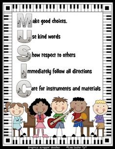 Classroom Rules for 2016-17 Music Class Rules, Music Room Rules, Music Classroom Management, Music Bulletin Board, Room Rules, Music Bulletin Boards, Music Classroom Decor, Elementary Music Education, Classroom Expectations