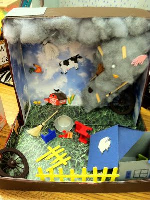 Weather Diorama, Tornado Diorama, Weather Elementary, Project Based Learning Ideas, Tornado Craft, Natural Disasters Lessons, Science Project Board, Science Exhibition Projects, Diorama Kids