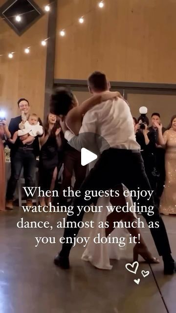 Hannah-Marie | Wedding Dance Coach on Instagram: "✨ Atmosphere is everything ✨

Don’t be that wedding guest that scrolls on their phone as the Bride and Groom get on the dance floor for the first time as husband and wife! 

Be part of the celebration, be part of the memory! 

Please note: I did not teach this couple their wedding dance, but I NEEDED to share this on my page to demonstrate just how important guest involvement is! All credit goes to the Bride, Groom and whoever it was what taught them this fun and energetic wedding dance 🤍 Thank you for sharing this with the world 🌍 

#wedding #weddingdance #weddingdancelessons #firstdance #firstdanceashusbandandwife #likeamovie #likeamoviescene #love #bridetobe #brideandgroom #perth #wonderment #beauty #inlove #weddingday #weddingdaydetai Dancing In Wedding, Bride And Groom Dance, Bride Groom Dancing, Dance Coach, Wedding First Dance, Wedding Dance Video, Group Dance, On The Dance Floor, Dance Lessons