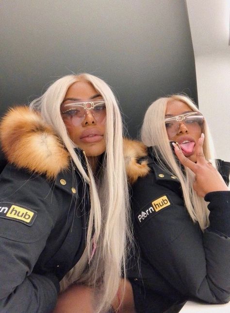 Clermont Twins, Thug Girl, Remy Human Hair Weave, Straight Hair Bundles, Brazilian Straight Hair, Best Friend Outfits, Best Friend Photos, Bff Goals, Bestie Goals