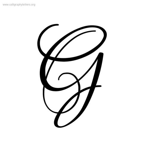 Letra G Cursivas Calligraphy G, Gj Logo, Cursive Letter G, Cursive G, Couples Tats, Letter G Tattoo, Letter Cursive, G Calligraphy, Cursive Letters Fancy