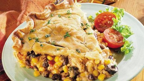 Southwestern Chicken Pie Southwestern Chicken, Chicken Pie, Chicken Pot, Chicken Pot Pie, Pot Pie, Main Dish Recipes, Chicken Recipe, Pie Recipes, Chicken Dinner