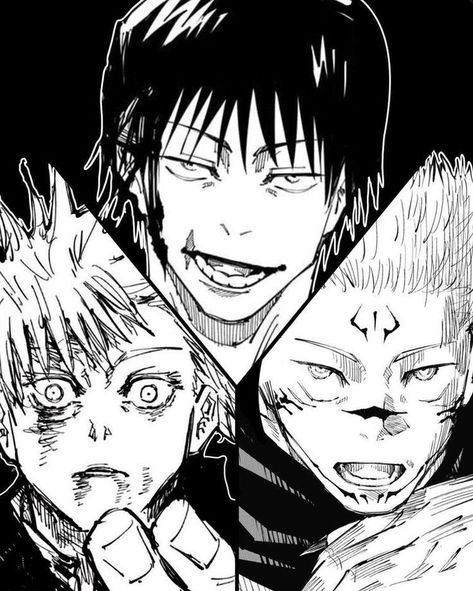 jujutsu kaisen- gojo satoru, toji fushiguro/toji zenin, ryomen sukuna Naruto Sketch Drawing, All Anime Characters, 5 Anime, Gojo Satoru, Cool Anime Pictures, Anime Character Drawing, Anime Sketch, Anime Artwork, Manga Drawing