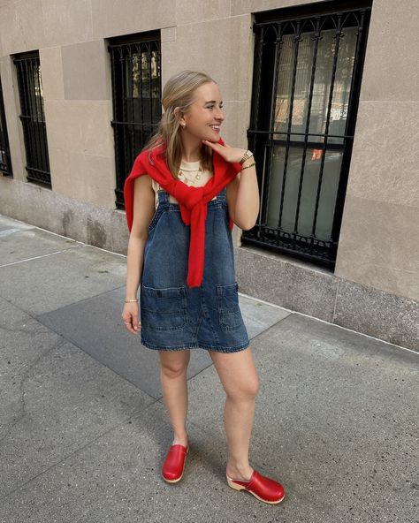 Another day in @verkaclogs 🍓🍒❤️ give me allll the red for summer 🧺🫶🏻 Verka gave me a code to share to get a discount on your own pair of clogs! They are seriously so comfy - I can’t recommend them enough ❤️ MORGAN10 🏷️ summer outfit, summer outfit ideas, summer outfit inspo, summer aesthetic, summer vibe, summer look, summer outfit inspo, Pinterest outfit, Pinterest summer outfit, Pinterest girl, Pinterest aesthetic, Fourth of July outfit, Fourth of July outfit inspo, colorful style, colo... Aesthetic Fourth Of July, Outfit Inspo Colorful, Red Clogs, Pinterest Summer, Fourth Of July Outfit, Look Summer, Outfit Ideas Summer, Outfit Inspo Summer, Summer Outfit Ideas