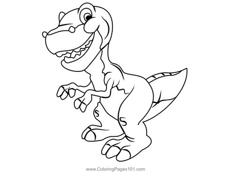 Chomper From The Land Before Time Coloring Page Cartoon Drawings Of Animals, Cartoon Drawing Tutorial, Land Before Time, Dinosaur Drawing, Easy Cartoon Drawings, Dinosaur Coloring Pages, Dinosaur Coloring, Cartoon Dinosaur, Coloring Pages To Print