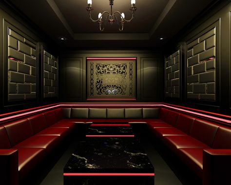 Bar Lounge Room, Bar Lounge Design, Video Game Room Decor, Bunker Home, Club Furniture, Karaoke Room, Home Bar Rooms, Nightclub Design, Private Lounge