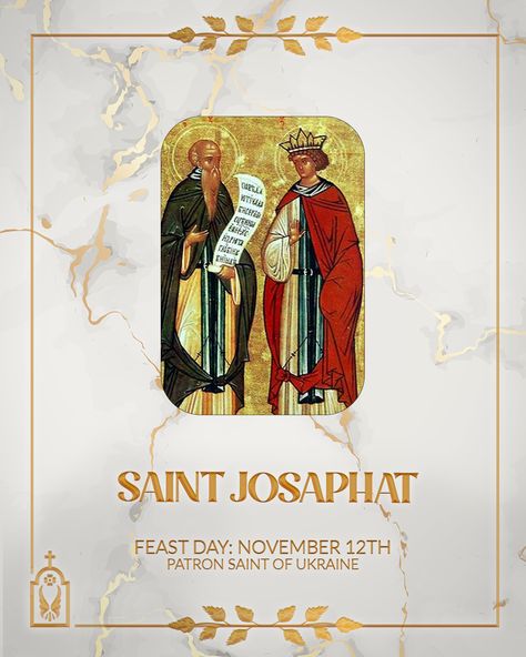 "I am here among you as a shepherd and you ought to know that I should be happy to give my life for you." St. Josaphat, help us to give of ourselves to God and to others as you did. #SaintoftheDay St Josaphat, I Am Here, Patron Saints, Be Happy, My Life, Give It To Me, Movie Posters, Quick Saves, Film Posters