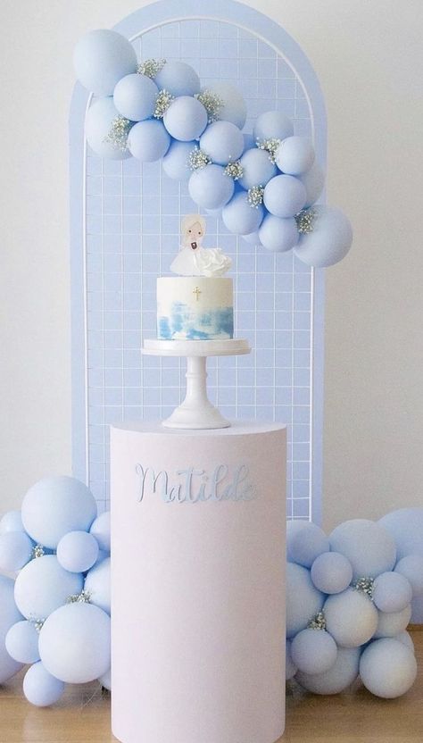 Unique Gender Reveal Party Ideas, Birthday Party Paper Decorations, Balloon Flower Decorations, Deco Ballon, Diy Floral Decor, Baby Birthday Decorations, Birthday Party Decorations Diy, 2nd Birthday Party Themes, Birthday Party Theme Decorations