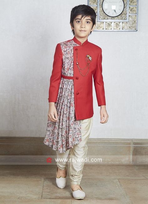 Latest trends in Beauty, Fashion, Indian outfit ideas, Wedding style on your mind? We have something for you! We deals in imported quality fabric . we design as per your requirement. This is custom made as per your size. Any size possible be it be for kid or men✤ dm us on - 9501749378 Kids Indian Wear, Kidswear Boys, Kids Wear Boys, Boys Kurta Design, Kids Dress Boys, Ethnic Wear Indian, Kids Ethnic Wear, Kids Party Wear, Western Outfits Men