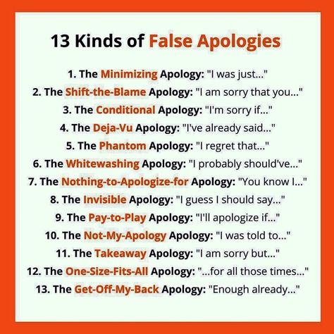 Narcissistic Apology, Real Apology, I Am Sorry, Talk About, Communication, Instagram Profile, Lifestyle, Health, On Instagram