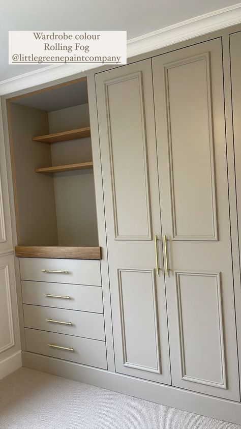 Modern Bedroom Wardrobe, Aesthetic Wardrobe, Wardrobe Aesthetic, Bedroom Built Ins, Bedroom Built In Wardrobe, Clothes Wardrobe, Closet Renovation, Closet Remodel, Build A Closet