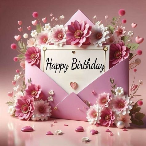 Happy Birthday Wishes Female, Happy Birthday Aesthetic Wishes, Female Birthday Wishes, Funny Birthday Sayings, Aesthetic Wishes, Happy Birthday Aesthetic, Happy Birthday Post, जन्मदिन की शुभकामनाएं, Pin Wallpaper