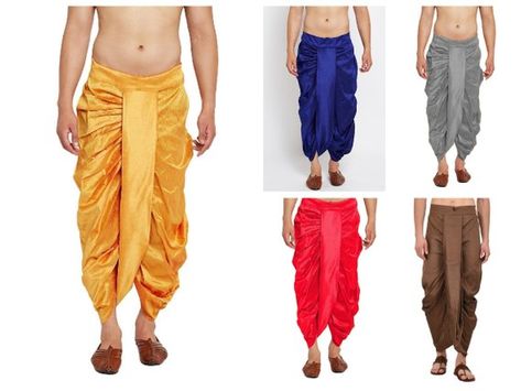 New Men's Dhoti Traditional Fashion Dhoti for men's(10 Color's available) Dhoti Mens, Dhoti Salwar, Kurta Cotton, Dhoti Pants, Fashion Sewing Tutorials, Concept Clothing, Ethnic Looks, Dupion Silk, Frocks For Girls