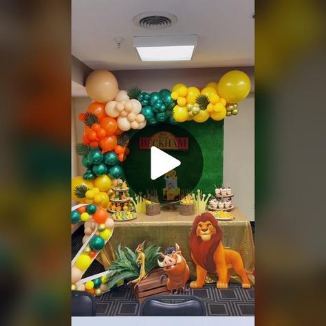 Lion King First Birthday Party Ideas, Adult Party Ideas, Lion King Birthday Party, Lion King Theme, Lion King Birthday, King Birthday, Fish House, Lion King, Birthday Party Themes