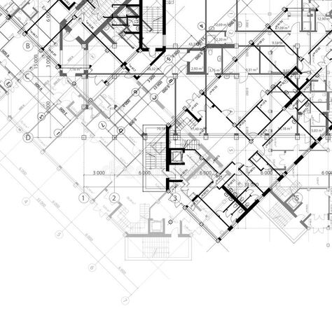 Architectural vector black and white background. With plans of building , #SPONSORED, #black, #vector, #Architectural, #white, #building #ad Floor Plan Sketch, Black And White Building, Presentation Board Design, Architecture Blueprints, Architecture Drawing Plan, Architecture Portfolio Design, Architecture Background, Architectural Floor Plans, Architecture Model Making