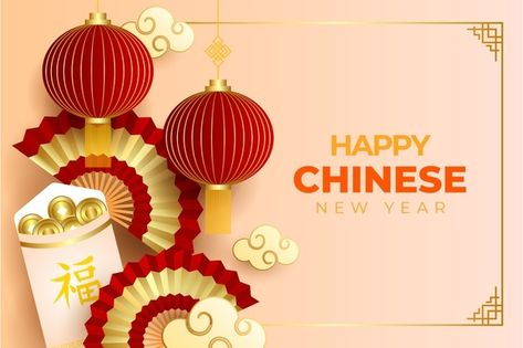 Year Of Rabbit, Festivals In China, Chinese New Year Background, New Year Post, Chinese New Year Poster, New Year Background, Chinese Calendar, New Year Illustration, Lunar Year