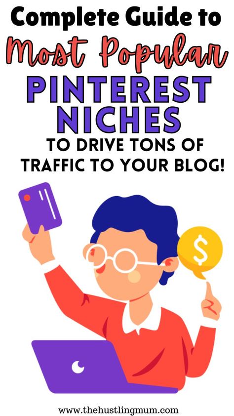 niches on Pinterest Popular Niches On Pinterest, Niches Ideas, Pinterest History, Niche Ideas, Pinterest Blog, Pinterest Account, Online Presence, Make Money, To Grow