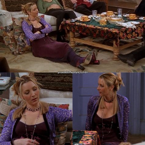 Phoebe Buffay Outfits, Friends Phoebe, Friends Scenes, 90s Inspired Outfits, Friends Tv Series, 2000s Clothes, Classic Style Outfits, Friends Moments, Phoebe Buffay