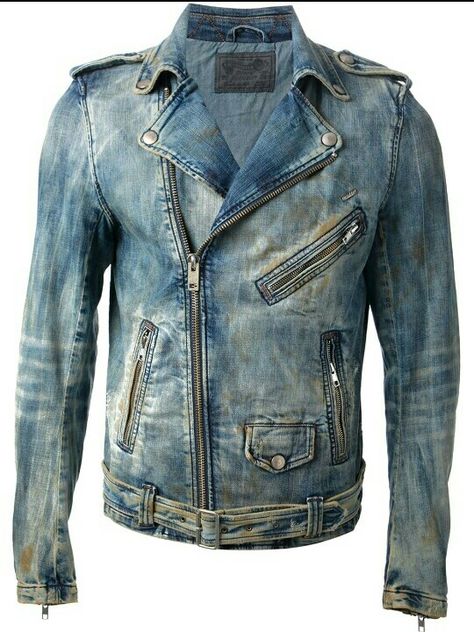 Accessorize An Outfit, Diesel Clothing, Denim Jacket Fashion, Diesel Denim, Man Set, Denim Jacket Men, Denim Jackets, Leather Jacket Men, Blue Jean