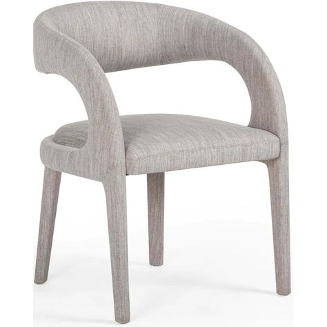 Modern Dining Chairs | High Fashion Home Mid Century Modern Lighting, Grey Dining, Beach Bedroom, Traditional Chairs, Dining Table Design, High Fashion Home, Leather Dining, Four Hands, Grey Chair