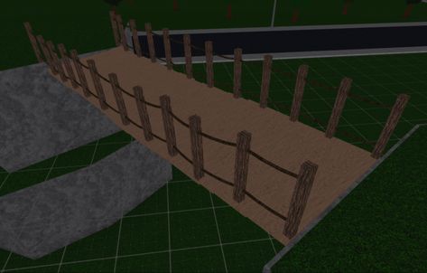 This is a custom bridge i made! You may use it for your builds! Bloxburg Bridge, Bloxburg Builds, Bridge, Building