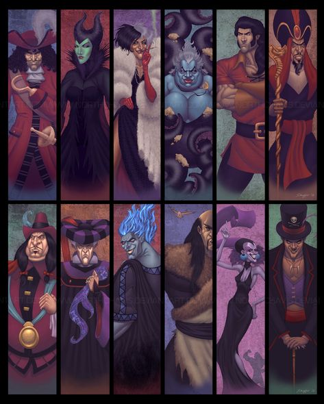 Disney Villians Fan Art Disney, Disney Amor, Evil Disney, Animation Disney, Disney Princess Fan Art, Wonderful World Of Disney, Film Disney, Wish Upon A Star, Art Disney