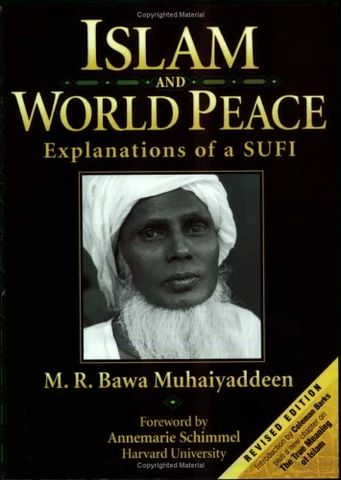 'Islam & World Peace: Explanations of a Sufi' By M. R. Bawa Muhaiyaddeen  (Author) – www.RumisGarden.co.uk #Islam #Sufism #book #recommendation #spirituality History Of Islam, Bookmarks For Books, Heritage Crafts, The Prophet, M R, Books To Read Online, The More You Know, Prophet Muhammad, World Peace