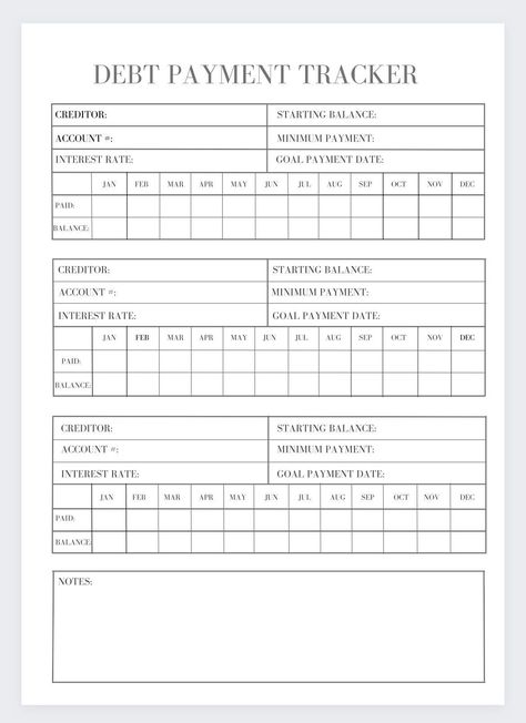 Debt Payment Tracker Printable,Debt Planner,Debt Snowball Tracker,Debt Payoff Log,Debt repayment,Debt Payoff Tracker,Debt Tracker Printable customplanner #printableplanner. Credit Card Payment Tracker, Debt Snowball Tracker, Debt Payment Tracker, Budget Planner Book, Debt Payoff Tracker, Financial Planning Printables, Personal Budget Planner, Payment Tracker, Debt Payoff Printables