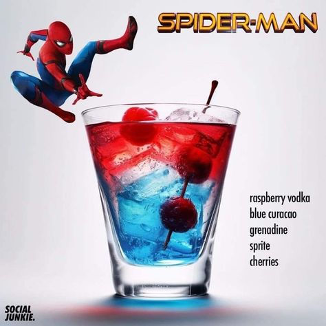 Cocktail Recipes Grenadine, Disney Alcoholic Drinks, Starbucks Halloween Drinks, Sweet Drinks Recipes, Disney Cocktails, Fun Drink Recipe, Fun Drinks Alcohol, Pretty Alcoholic Drinks, Alcholic Drinks