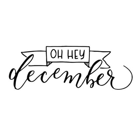 ❅ Bella Montreal ❅ Insta: bella.montreal || Pinterest & WeHeartIt: bella4549 || Hello December graphic black and white December Graphic, Hey December, Quotes December, December Quotes, December Winter, Hope Life, Winter Quotes, Hello December, Days And Months