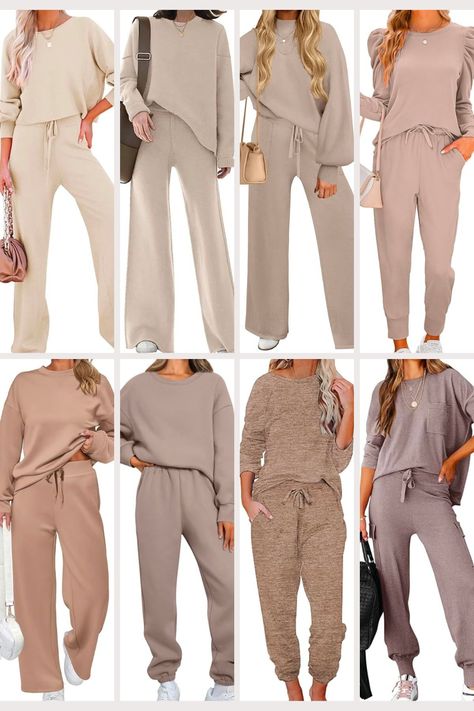 Discover the secret to effortless relaxation and style in our guide to Cozy Leisure Sets. From loungewear outfits to lazy day looks, these are the perfect pieces to make every day feel like a vacation. Explore our collection, featuring women's fashion that's sure to make you fall in love with lounging. Quiet Luxury Winter Outfit, Casual Travel Outfit, Women's Wardrobe Essentials, Casual Weekend Outfit, Best Casual Outfits, Loungewear Outfits, Cute Sleepwear, Luxury Winter, Lazy Day Outfit