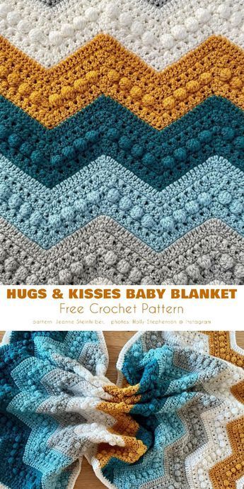 5 Incredible Hugs and Kisses Baby Blanket Ideas You Will Love Hugs And Kisses Crochet Blanket Pattern, Hugs And Kisses Crochet Blanket, Crochet Blanket Borders, Blanket Borders, Baby Blanket Ideas, Unique Crochet Blanket, Crochet Blanket Border, Fancy Hands, Blanket Ideas