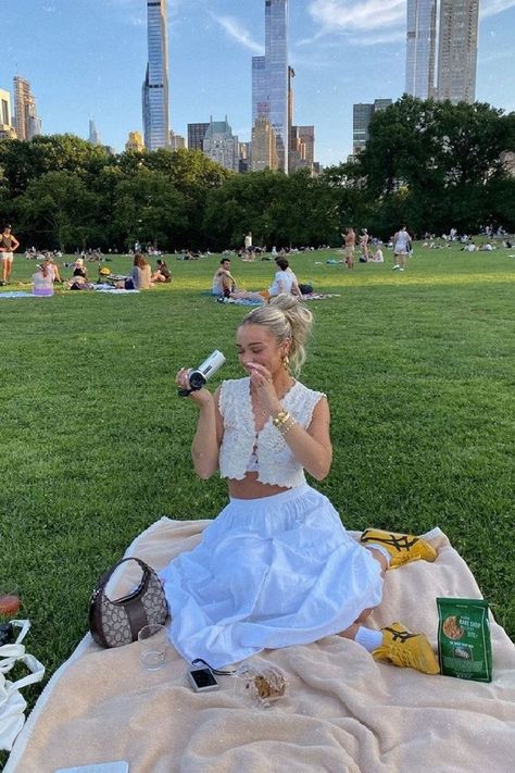 our first picnic in the park as newly weds! I love exploring new york with my love. if you want inspiration on summer new york outfits, I hope my look for this trip inspires you! I'm always putting together chic hairstyles, cute outfits, casual summer outfits, date night dinner outfit and maximalist outfit ideas. if you want to shop my looks or dress like me, tap to explore my LTK! Summer New York Outfits, Summer Outfits Date Night, Summer Outfits Date, Date Night Dinner Outfit, Picnic Date Outfits, Night Dinner Outfit, Maximalist Outfit, Cute Outfits Casual, Summer New York