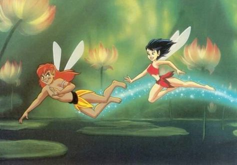 The love romance of  the fairies (Crysta and Pips) in FernGully and its sequel. Pips Ferngully, Fairies Art, Silent Spring, Fern Gully, Non Disney Princesses, The Jetsons, Morning Cartoon, Kids Bedtime, Art Programs