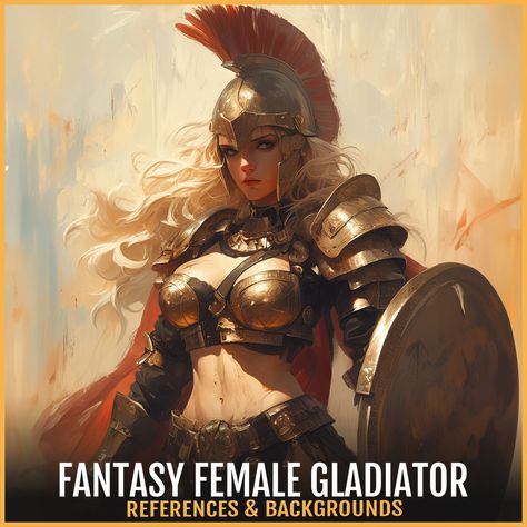 Female Gladiator, Reference Clothes, Sketching Reference, Painting Reference, Characters Design, Good Luck To You, Reference Images, Character Design References, Design Reference