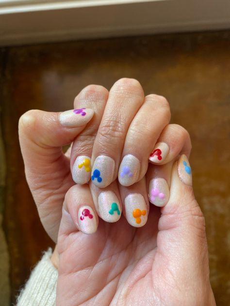 Disney Inspired Nails, Mickey Nails, Hidden Mickey, Disney Fantasy, Disney Nails, Disney Cruise, Disney Inspired, All Things Beauty, Disney Trips