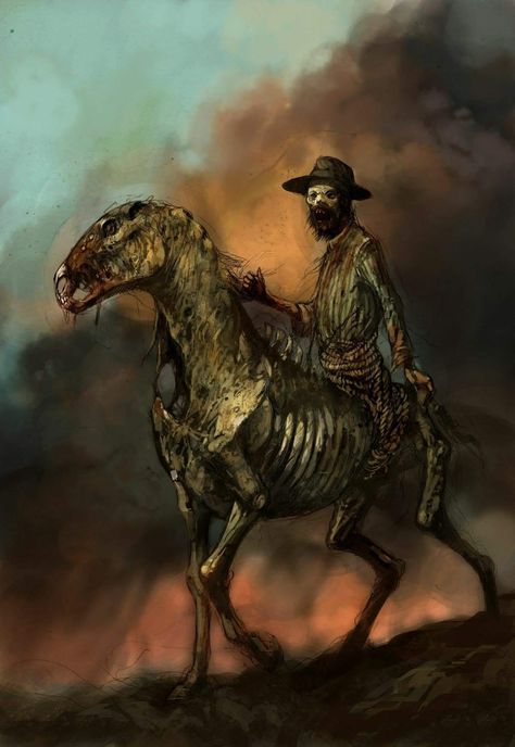 Undead Horse, Zombie Horse, Weird West, Happy Horse, Horsemen Of The Apocalypse, Horse Tattoo, Horse Drawing, Odaiba, Horse Drawings