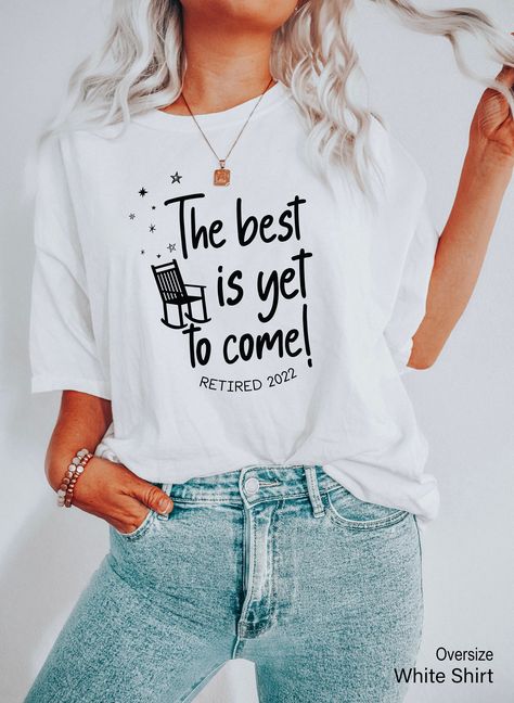 21st Birthday Shirts, Oversized White Shirt, Nana Shirts, Religious Shirt, Bride Shirts, Wedding Shirts, Birth Year, Bachelorette Shirts, Crew Neck Shirt