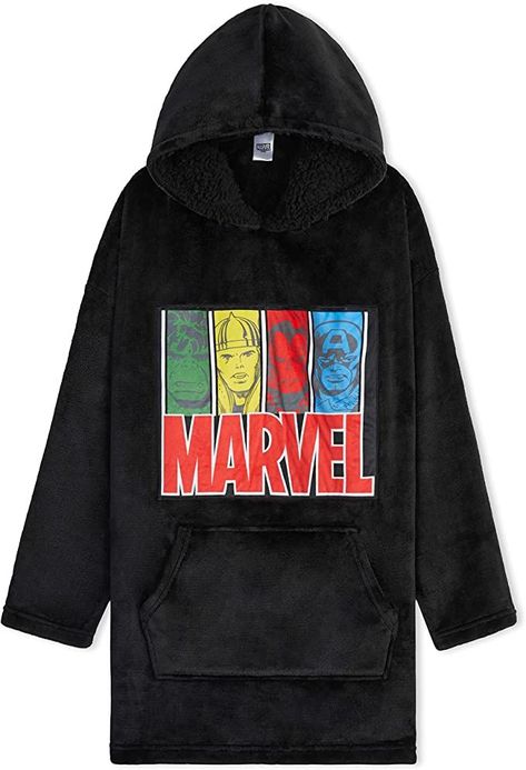 A must have for winter, this oversized hoodie from Marvel is perfect for cuddling up on the sofa on colder days Size: oversized fluffy hoodie available in one size fits most. See size chart in images for full details 100% Polyester Machine Wash Fastening: Pull On Warm and comfy: mens hoodie crafted from warm fleece, cuddly and super soft to the touch Iron Man And Captain America, Marvel Gift, Avengers Hoodie, Fluffy Hoodie, Marvel Gifts, Black Tie Suit, Tom Ford Suit, Marvel Merchandise, Burgundy Suit