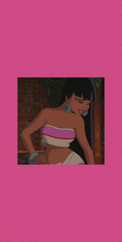 Chel Eldorado, Chel From El Dorado, Chel Dorado, Chel El Dorado, Chel Disney, Pfp Icons, String Bracelet, Pink Wallpaper, Dreamworks