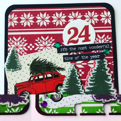 Christmas Advent Memory Dex Card by Haley Marble Memory Dex Cards, Rolodex Ideas, Memorydex Cards, Rolodex Art, Christmas Embellishments, Rolodex Cards, Merry Mail, Tags Ideas, Memory Box Cards