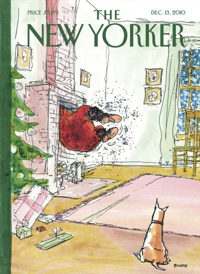 2010_12_13 Bumpy Ride, The New Yorker Magazine, New Yorker Magazine, Japan Illustration, New Yorker Covers, Christmas Cover, Illustration Noel, 500 Piece Jigsaw Puzzles, 500 Piece Puzzles