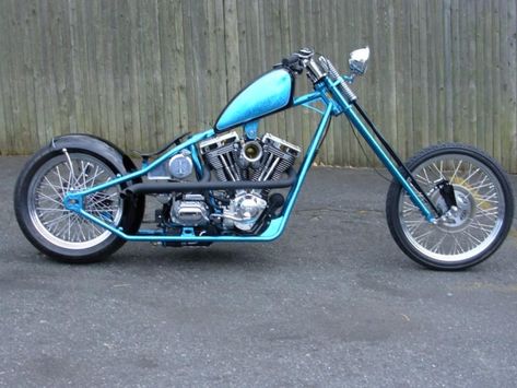 Blue Balls Chopper | Totally Rad Choppers Motorcycle Chopper, Kustom Paint, American Chopper, Custom Chopper, Custom Choppers, Chopper Motorcycle, Blue Ball, Classic Motorcycles, Custom Motorcycles