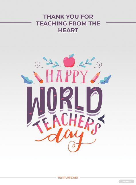 World Teachers Day Greeting Card #AD, , #PAID, #Teachers, #World, #Day, #Card, #Greeting Teachers Day Card Template, About Teachers Day, Happy World Teachers Day, World Teachers Day, About Teachers, Teachers Day Greetings, Teacher Appreciation Quotes, Computer Teacher, World Teacher Day