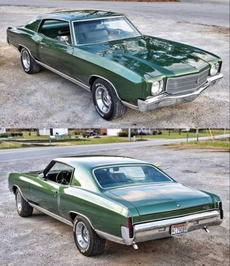 72 Monte Carlo, 70 Monte Carlo, Chevy Monte Carlo, Classic Chevrolet, Chevy Muscle Cars, Cool Car Pictures, Car Chevrolet, American Classic Cars, Chevrolet Monte Carlo