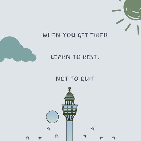 “When you get tired, learn to rest, not to quit..” It’s normal to get tired of life. We face so many challenges, and struggles in our daily lives that we often feel like giving up. But you shouldn’t. If you’re exhausted, rest. You may rest for days, for weeks, for months. But do not give up the fight. Start again, and continue to do your best. Do not quit. You will get there, eventually 🌴 @everythingeuphoria_ #positivevibes #positivity #newbeginnings #mentalhealth #mentalhealthawareness #... Tired But Not Giving Up, Do It Tired, Create Quotes, Feel Like Giving Up, Start Again, Do Your Best, Don't Give Up, Mental Health Awareness, Giving Up