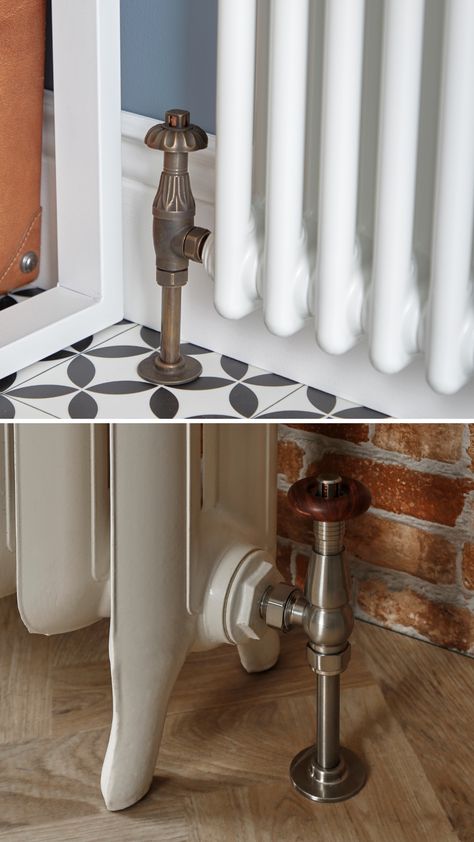 Design your dream living room with beautiful details. Shop our stylish radiator valve collection. Living Room Radiator Ideas, Living Room Radiator, Radiator Ideas, Radiators Living Room, Vintage Style Living Room, Dream Living Room, Home Radiators, Column Radiators, Electric Radiators