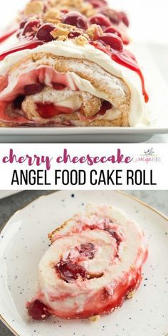 Sugarless Cake, Angel Food Cake Roll, Coffe Cake, Cream Cheese Whipped Cream, Angel Food Cake Desserts, Recipes Pumpkin, Cake Roll Recipes, Desserts Keto, Recipe Cake